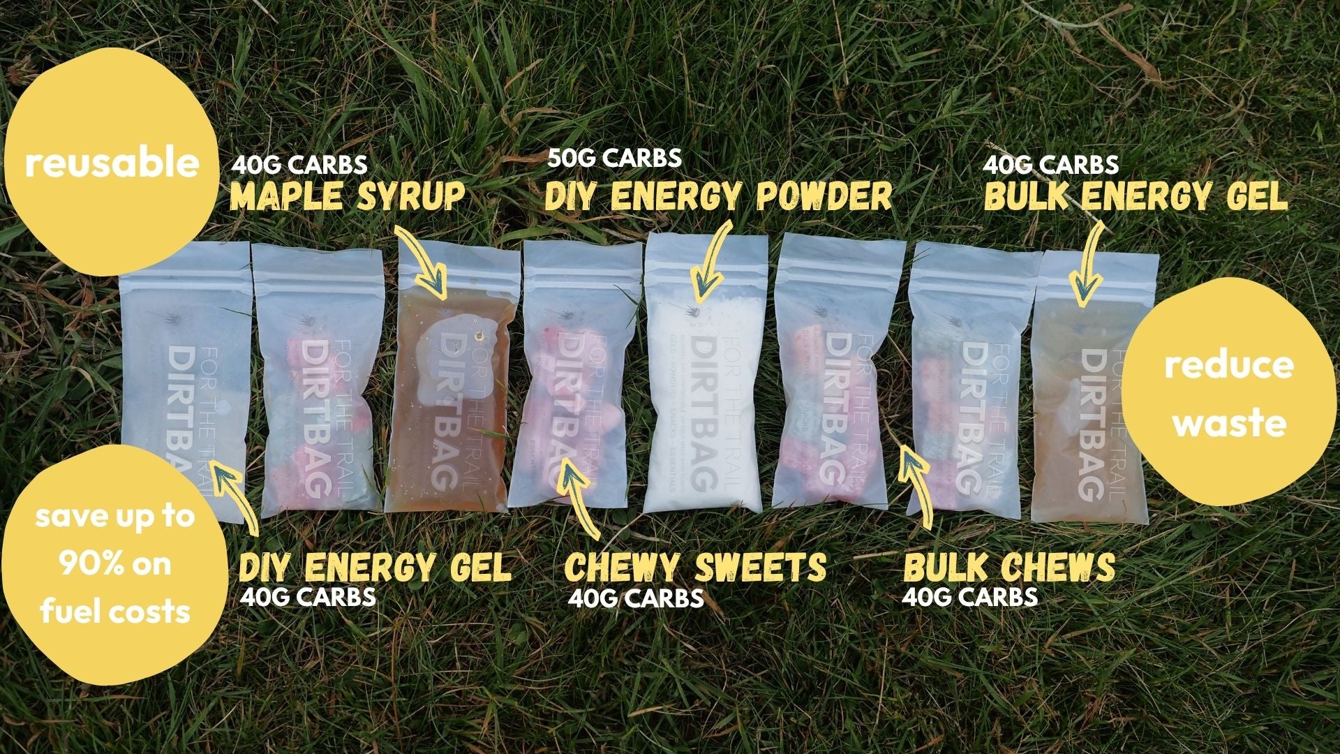 DirtBags Fuel Pack - 8 Small