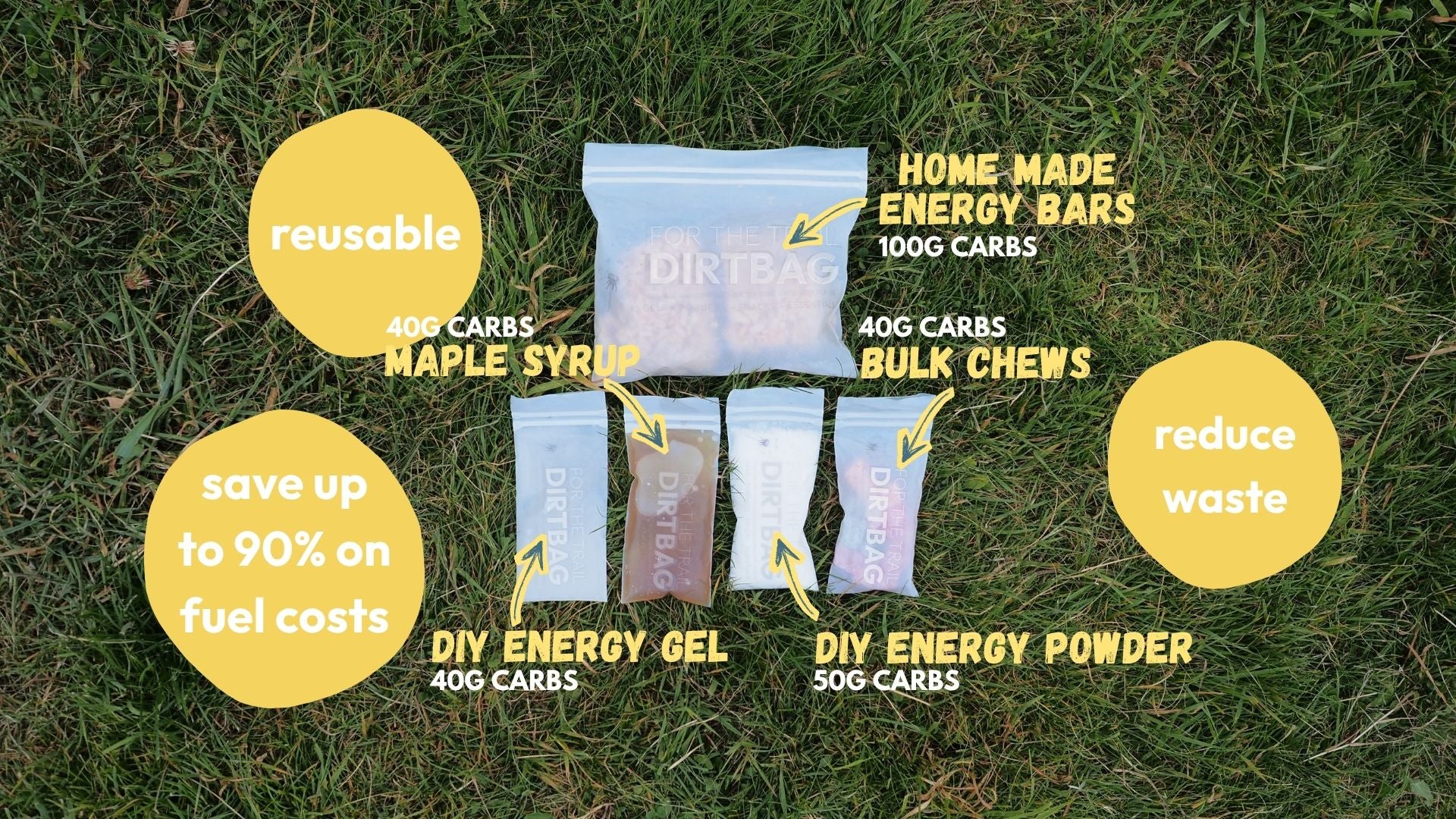 DirtBags Training Pack - 4 Small + 1 Large